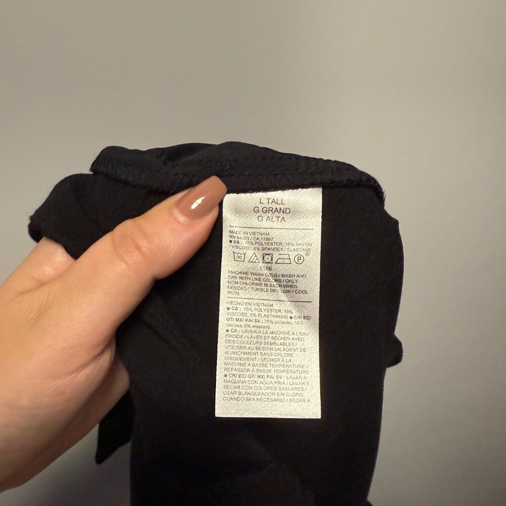 Old Navy High-Waisted Taylor Fitted Suit jacket Large T - Picture 2 of 6